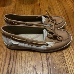 Sperry slip on moccasins